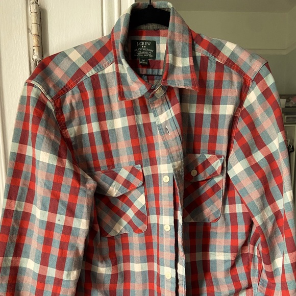 J Crew Heavyweight Flannel shirt